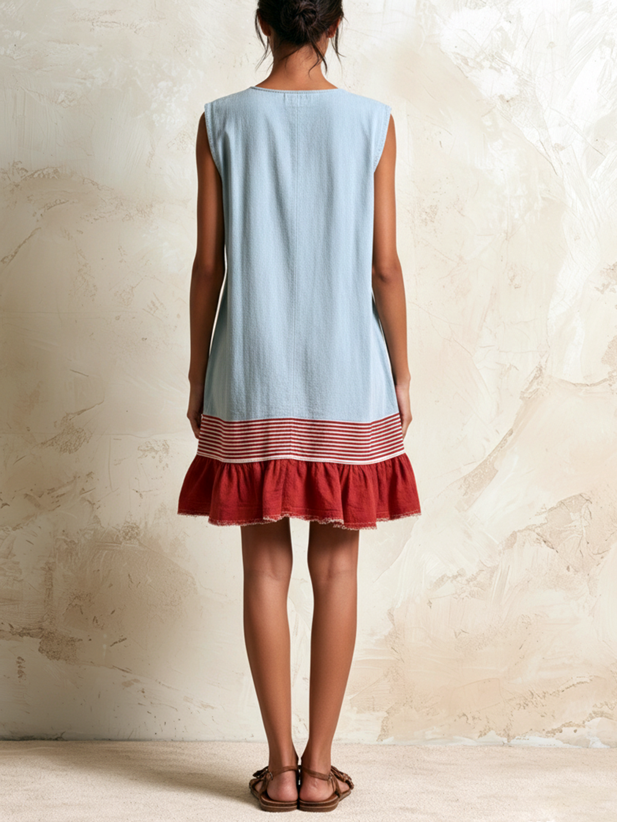 Shona | Ruffle Hem Tunic Dress