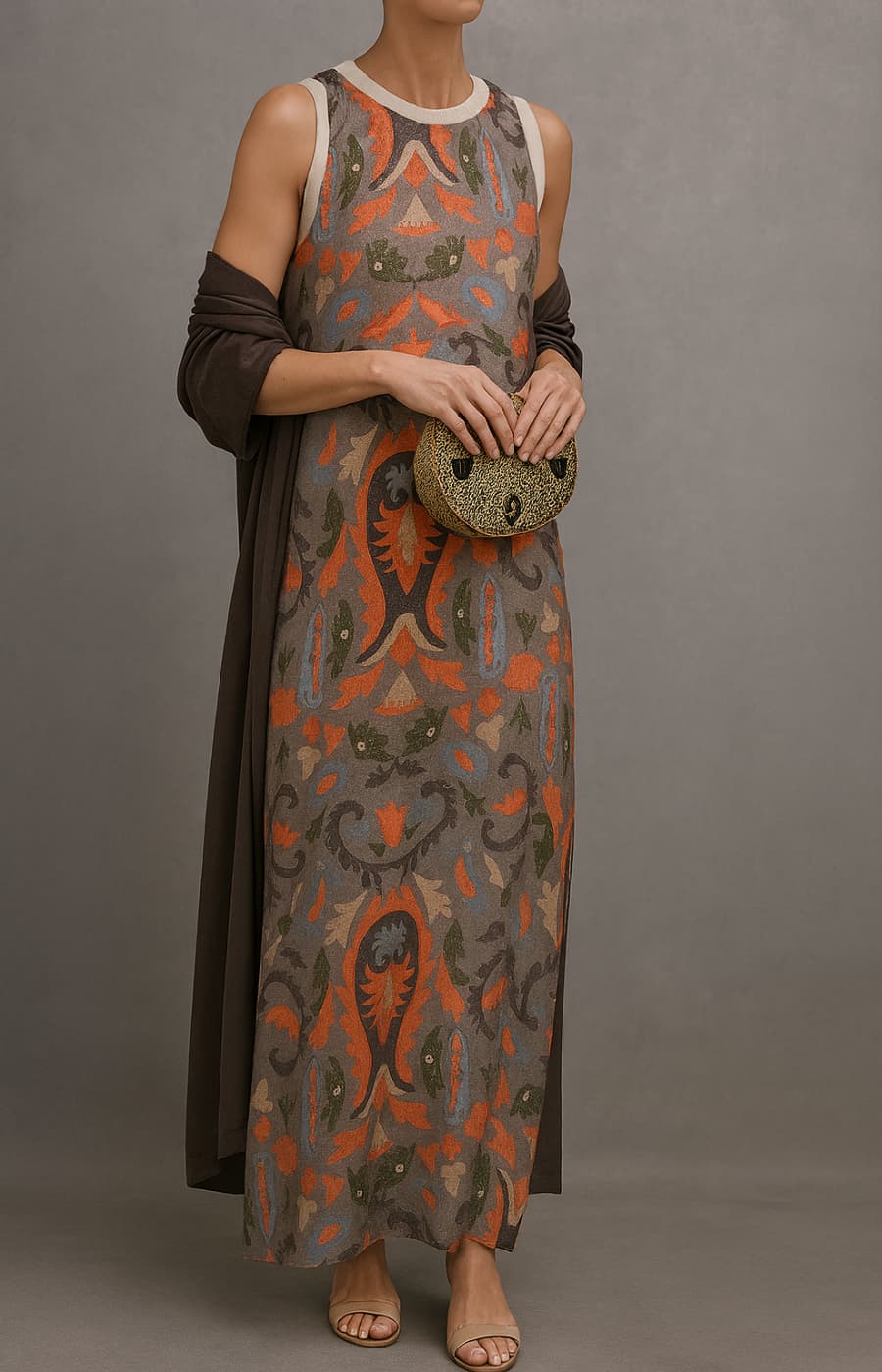 Ivorie™ Printed Dress