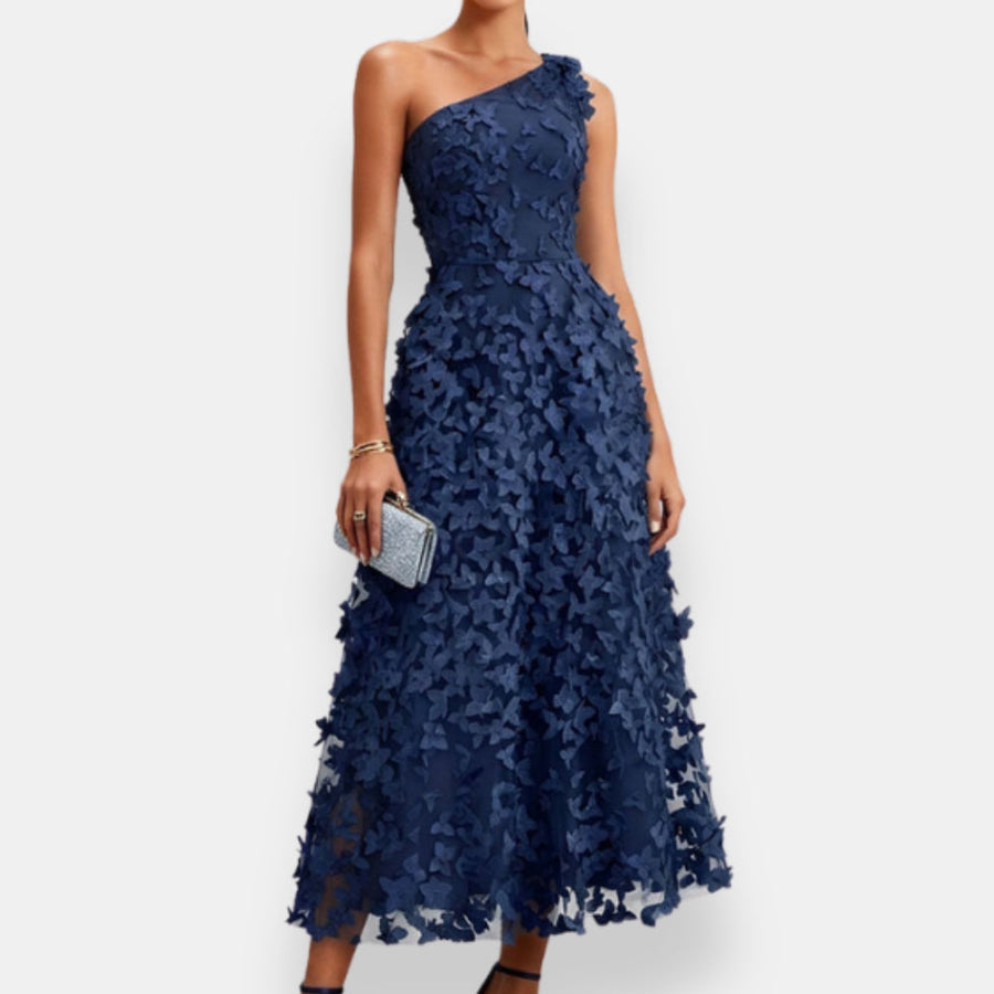 Theodora™ One-Shoulder Midi Dress