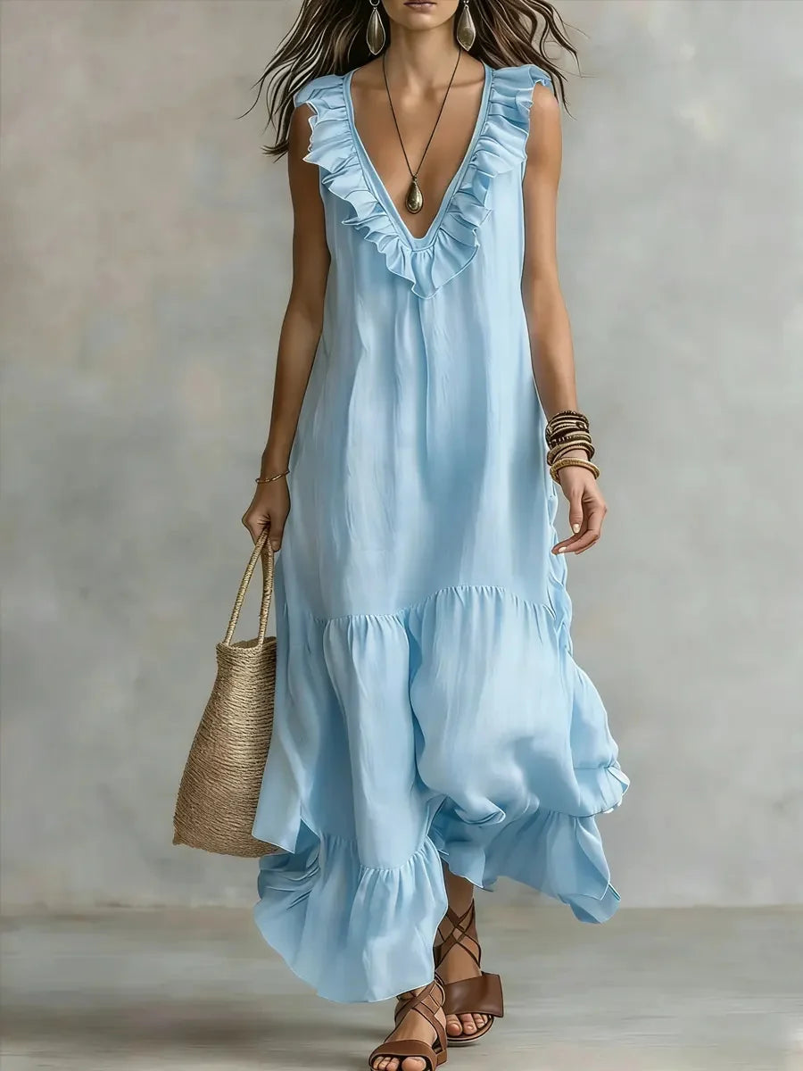 Rosalynn™ Elegant Ruffled Dress