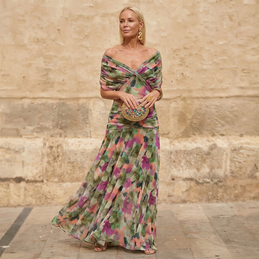 Cristy™ Elegant Floral Dress