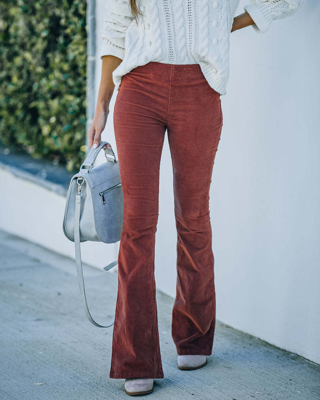 Lima | Flared Corduroy Pants