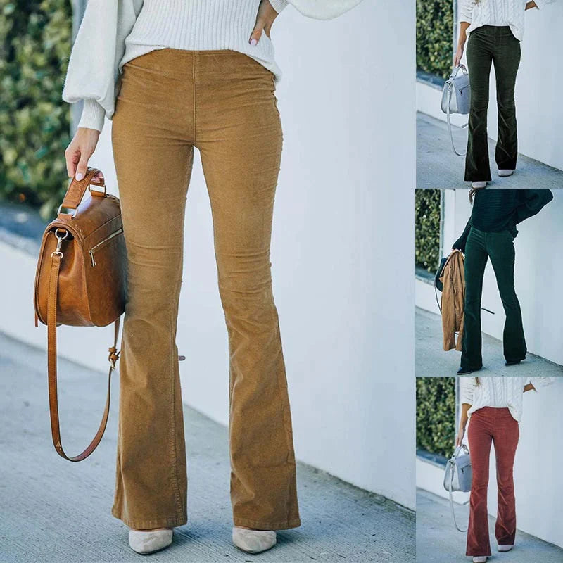 Lima | Flared Corduroy Pants